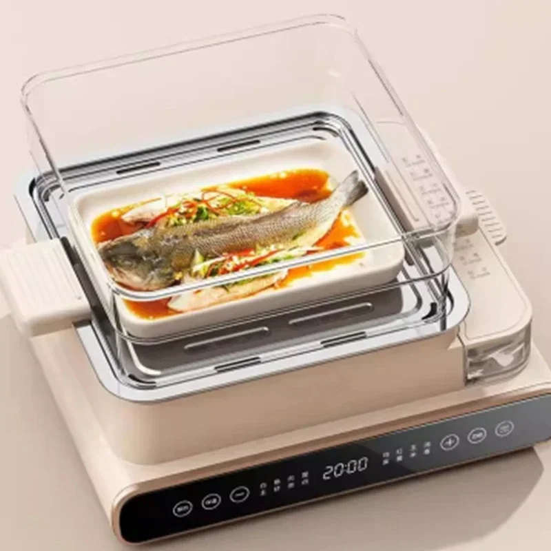 1PC Electric Steamer Multifunctional Household Three-layer Egg Steaming Integrated Large Capacity Steamer Wi
1PC Electric Steamer Multifunctional Household Three-layer Egg Steaming Integrated Large Capacity Steamer Wi