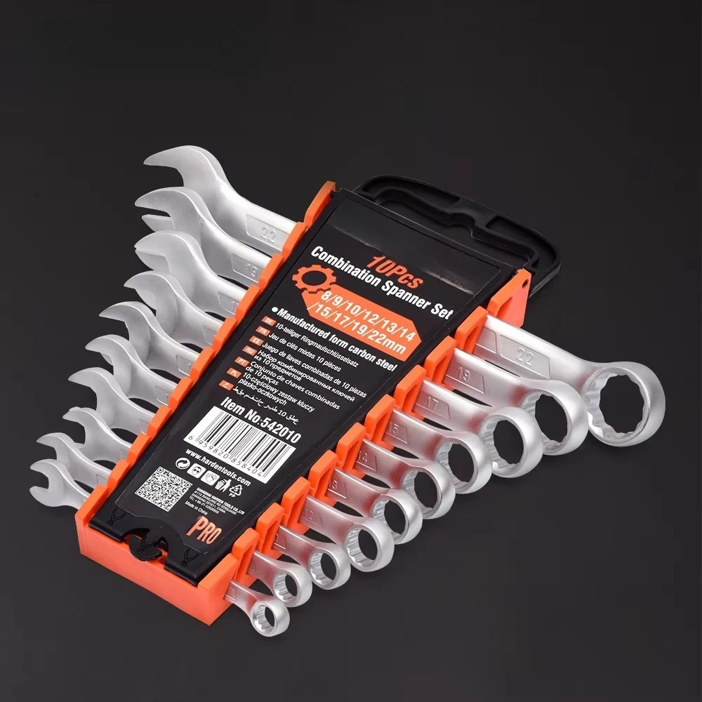 Professional 10Pcs Dual Use Spanner Sets Stainless Steel Combination Spanner Wrench Set
Professional 10Pcs Dual Use Spanner Sets Stainless Steel Combination Spanner Wrench Set
