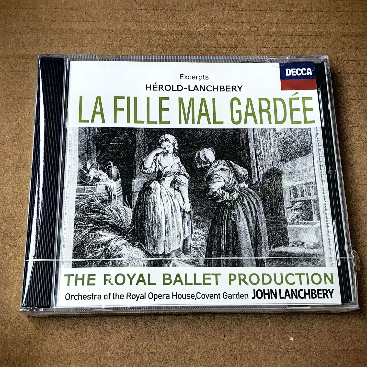 Herold-Lanchbery La Fille Mal Gardée Excerpts - Lanchbery Royal Ballet Decca Audiophile Classical Ballet Masterpiece CD
Herold-Lanchbery La Fille Mal Gardée Excerpts - Lanchbery Royal Ballet Decca Audiophile Classical Ballet Masterpiece CD