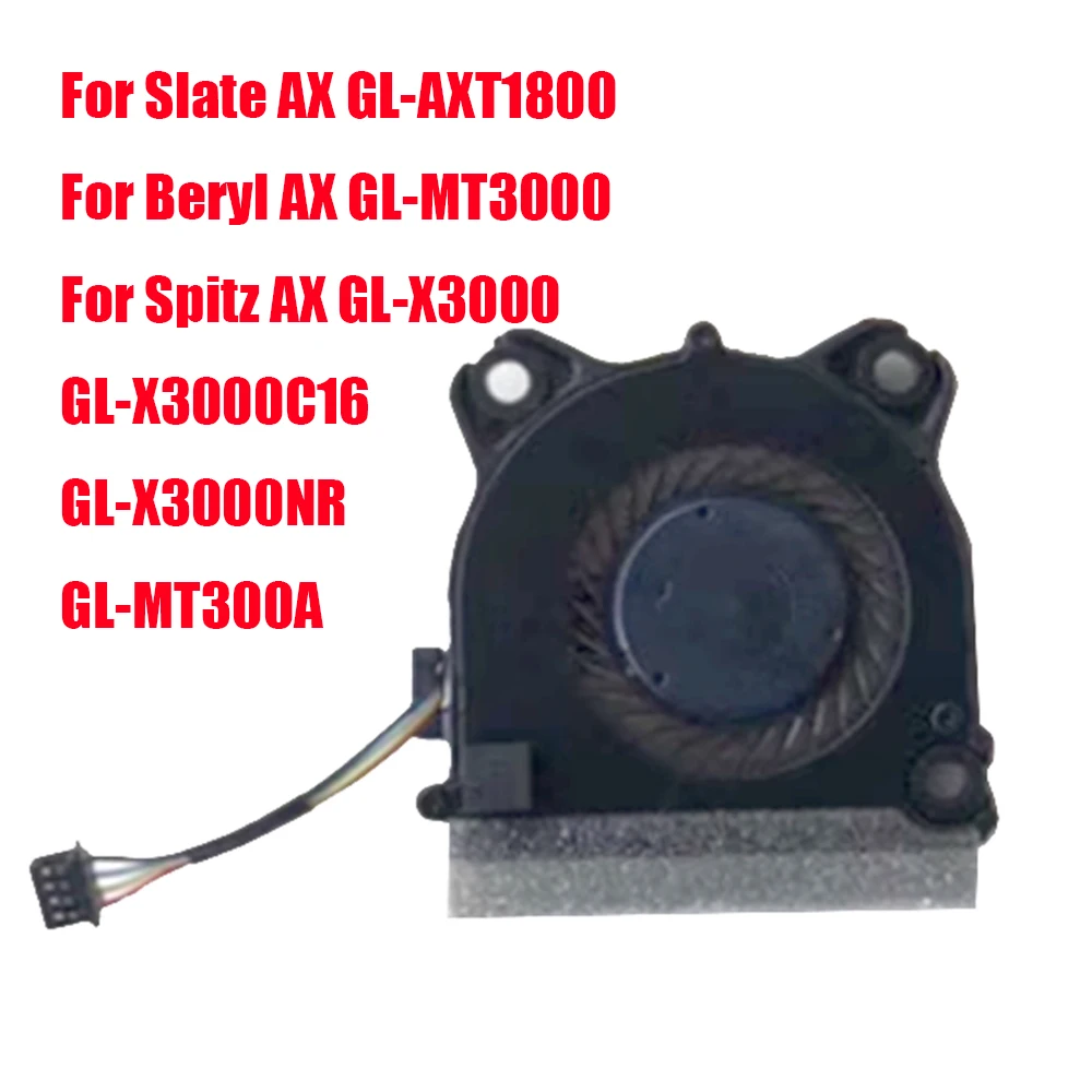 Сменный охлаждающий вентилятор для GL.iNet GL-AXT1800 GL-MT3000 GL-X3000 GL-X3000C16 GL-X3000NR GL-MT300A DC5V Новый
Сменный охлаждающий вентилятор для GL.iNet GL-AXT1800 GL-MT3000 GL-X3000 GL-X3000C16 GL-X3000NR GL-MT300A DC5V Новый