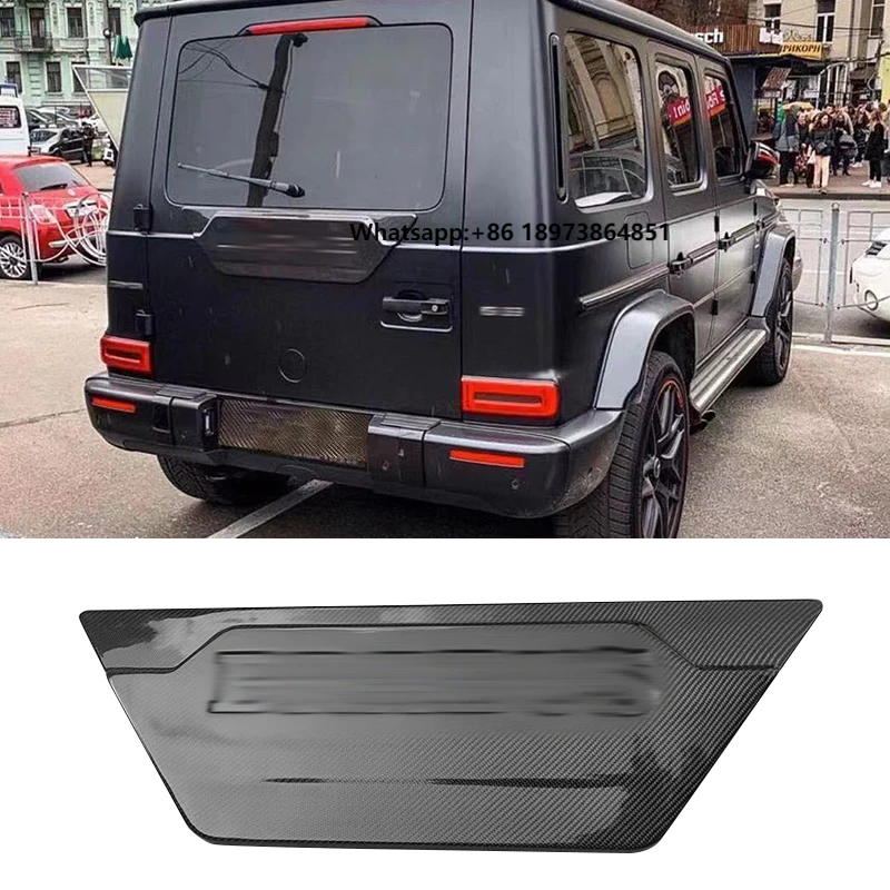 B Style Carbon Fiber Rear Trunk Lid Sticker for Mercedes Benz G-Class W463 800 Rear Spare Tire Cover Plate
B Style Carbon Fiber Rear Trunk Lid Sticker for Mercedes Benz G-Class W463 800 Rear Spare Tire Cover Plate