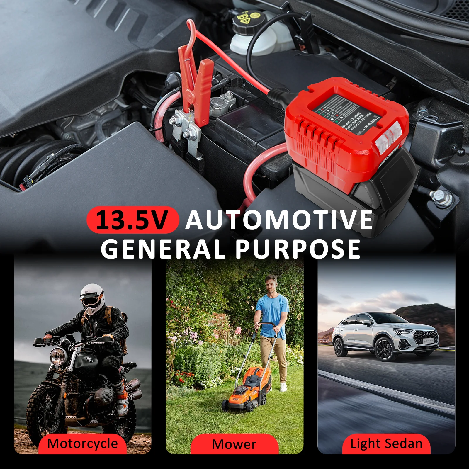 Car Jump Starters Vehicles And Motorcycle Automotive Booster Cables Igniter Jump Starting Adapter For Milwaukee 18V Battery Pin
Car Jump Starters Vehicles And Motorcycle Automotive Booster Cables Igniter Jump Starting Adapter For Milwaukee 18V Battery Pin