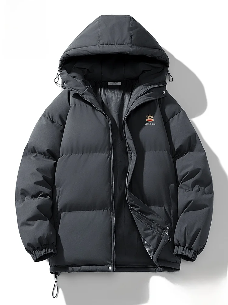 PaulFrank Winter New Hooded Cotton Jaet Men's Simple Loose Warm Casual Cotton Coat Polyester Fiber Long Sve Zipper Closure
PaulFrank Winter New Hooded Cotton Jaet Men's Simple Loose Warm Casual Cotton Coat Polyester Fiber Long Sve Zipper Closure