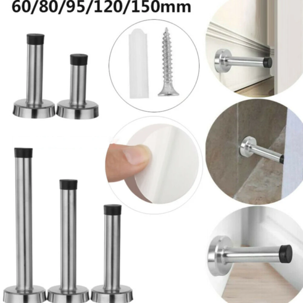 Parts Doors Stops Wall Mounted Buffer Stop Holder Door Stopper Protector Silver & Black Stainless Steel Wall mounted
Parts Doors Stops Wall Mounted Buffer Stop Holder Door Stopper Protector Silver & Black Stainless Steel Wall mounted