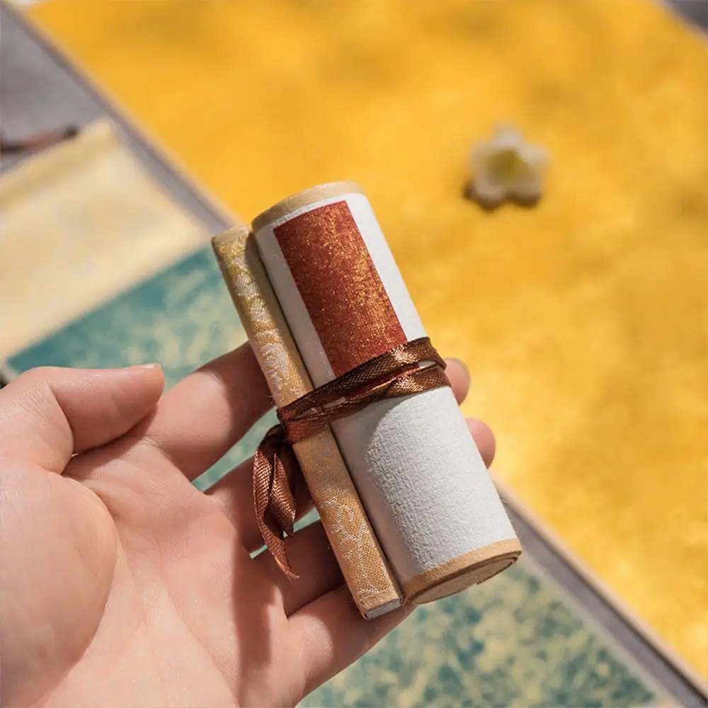 Gifts Calligraphy Mounting Blank Hanging Scroll Mini Batik Trumpet Scroll Gilded Rice Paper Scroll Painting Drawing Paper
Gifts Calligraphy Mounting Blank Hanging Scroll Mini Batik Trumpet Scroll Gilded Rice Paper Scroll Painting Drawing Paper