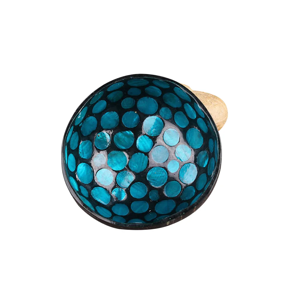 Coconut Shell Bowl Friendly Candy Nuts Storage Decorative Blue Wooden Keys Porch Table Dining Room Unique Creative
Coconut Shell Bowl Friendly Candy Nuts Storage Decorative Blue Wooden Keys Porch Table Dining Room Unique Creative