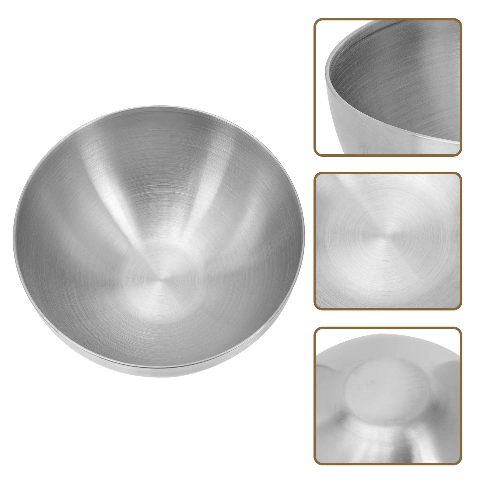 Stainless Steel Salad 1000Ml Large Capacity Fruit Storage Kitchen Tableware Multi-Function Serving Bowl For Family Party
Stainless Steel Salad 1000Ml Large Capacity Fruit Storage Kitchen Tableware Multi-Function Serving Bowl For Family Party