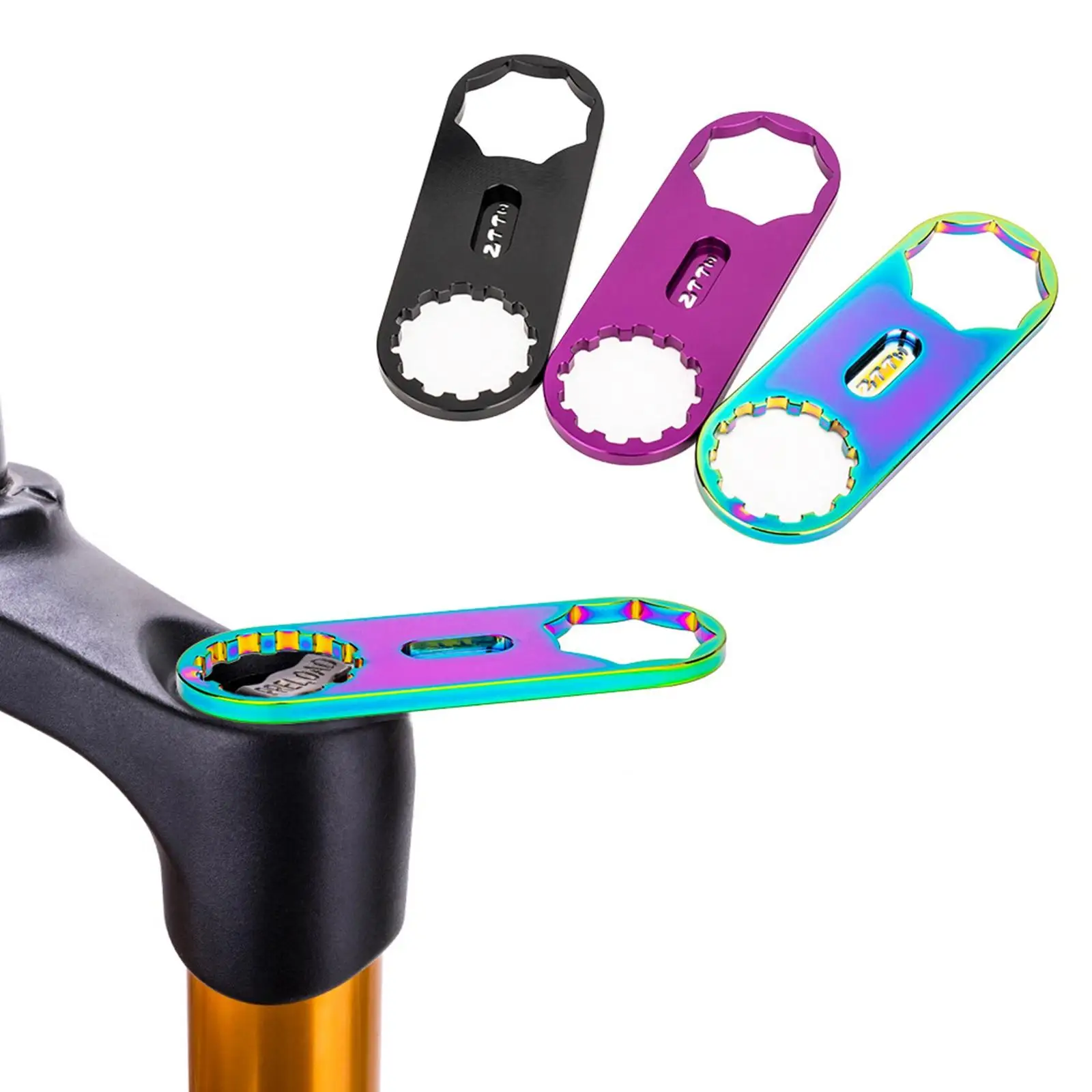 Aluminum Bicycle Front Fork Caps Wrench Bicycle Repair Tool for Suntour Bike
Aluminum Bicycle Front Fork Caps Wrench Bicycle Repair Tool for Suntour Bike