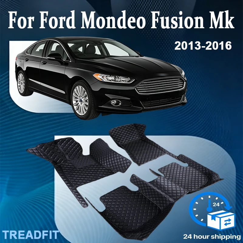 Luxury Car Floor Mats For Ford Mondeo Fusion Mk V 4 2013~2016 Anti-dirt Pads Rug Accesorios Auto Dust Pad Car Mats Protective
Luxury Car Floor Mats For Ford Mondeo Fusion Mk V 4 2013~2016 Anti-dirt Pads Rug Accesorios Auto Dust Pad Car Mats Protective