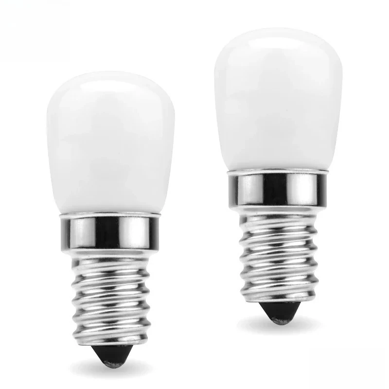 2pcs/lot 3W E14 LED Fridge Light Bulb Refrigerator Corn bulb AC 220V LED Lamp White/Warm white SMD2835 Replace Halogen Light
2pcs/lot 3W E14 LED Fridge Light Bulb Refrigerator Corn bulb AC 220V LED Lamp White/Warm white SMD2835 Replace Halogen Light