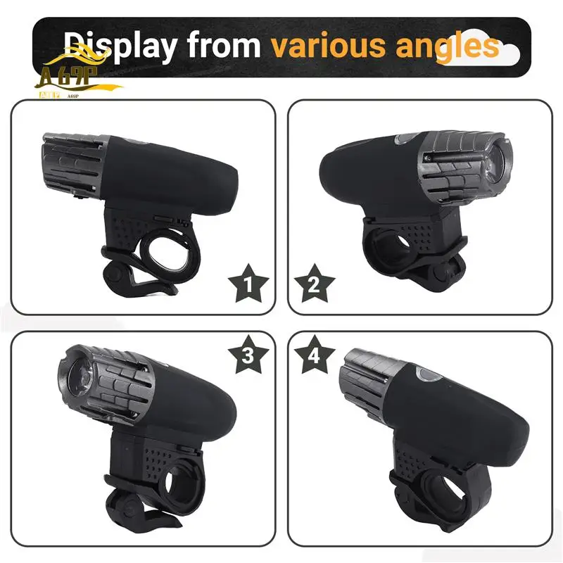 A69P-Bike Lights Bicycle Lights Front And Back USB Rechargeable Bike Light Set Super Bright Front And Rear Flashlight LED Headli
A69P-Bike Lights Bicycle Lights Front And Back USB Rechargeable Bike Light Set Super Bright Front And Rear Flashlight LED Headli