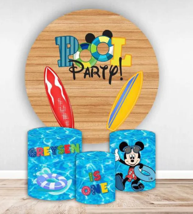 Pool Party Circle Round Backdrops Kids Birthday Party Summer Theme Cylinder Vinyl Photography Backgrounds Studio Props
Pool Party Circle Round Backdrops Kids Birthday Party Summer Theme Cylinder Vinyl Photography Backgrounds Studio Props