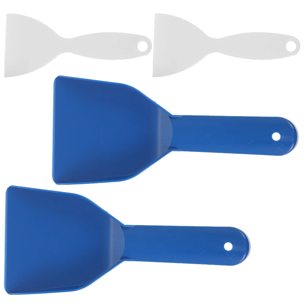 4pcs Ice Removal Shovel Durable Pp Handheld Scraper For Refrigerator Car Window Snow Remover Tool Kitchen Cleaning Accessory
4pcs Ice Removal Shovel Durable Pp Handheld Scraper For Refrigerator Car Window Snow Remover Tool Kitchen Cleaning Accessory