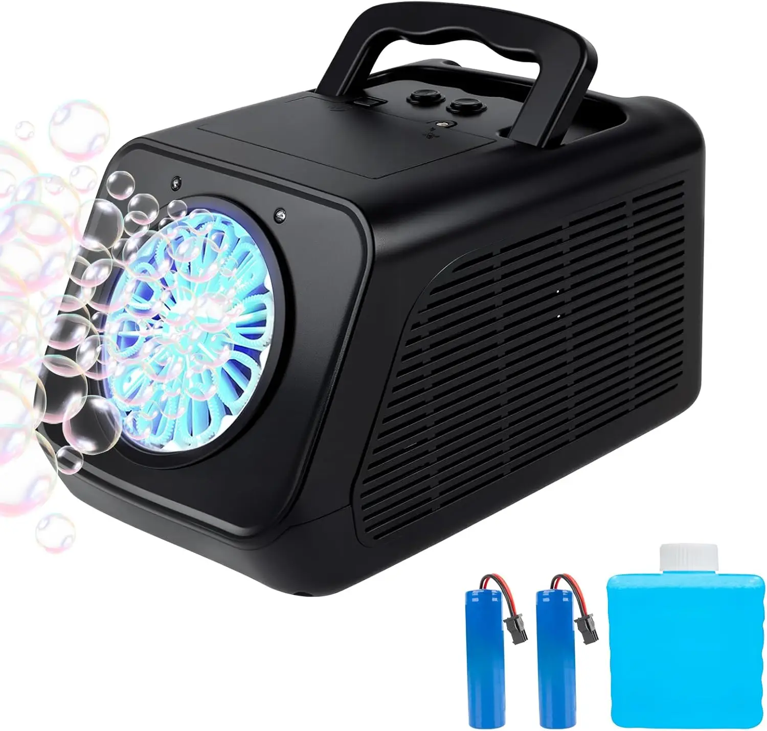 Rechargeable Bubble Machine for Kids - 20000+ Bubbles Per Minute, Rotating Blower for Indoor Outdoor Party Wedding
Rechargeable Bubble Machine for Kids - 20000+ Bubbles Per Minute, Rotating Blower for Indoor Outdoor Party Wedding