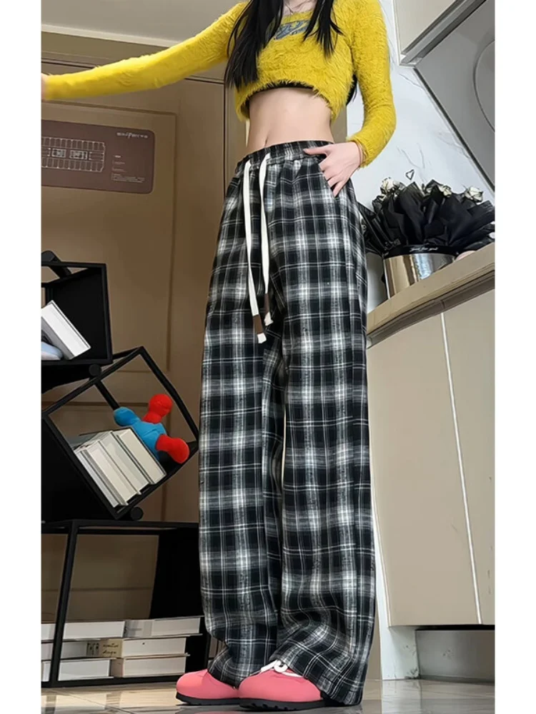 American Sle Men's Lazy Wide Leg Casual Pants Loose Fit Straight Cut Comfortable Leisure Trousers for Couple
American Sle Men's Lazy Wide Leg Casual Pants Loose Fit Straight Cut Comfortable Leisure Trousers for Couple