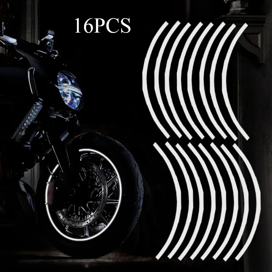 16pcs Motorcycle Tire Decorative Stickers Motorcycle Wheel Reflective Strips Motorcycle Rim Warning Decal Motorbike Accessories
16pcs Motorcycle Tire Decorative Stickers Motorcycle Wheel Reflective Strips Motorcycle Rim Warning Decal Motorbike Accessories