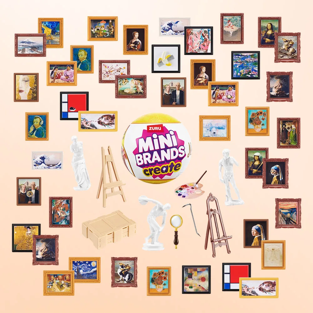 Новые коллекционные миниатюры Zuru Mini Brand: игрушки-сюрпризы в закрытых коробках, реалистичные коллекционные фигурки для кукольных домиков, игрушки для девочек
Новые коллекционные миниатюры Zuru Mini Brand: игрушки-сюрпризы в закрытых коробках, реалистичные коллекционные фигурки для кукольных домиков, игрушки для девочек