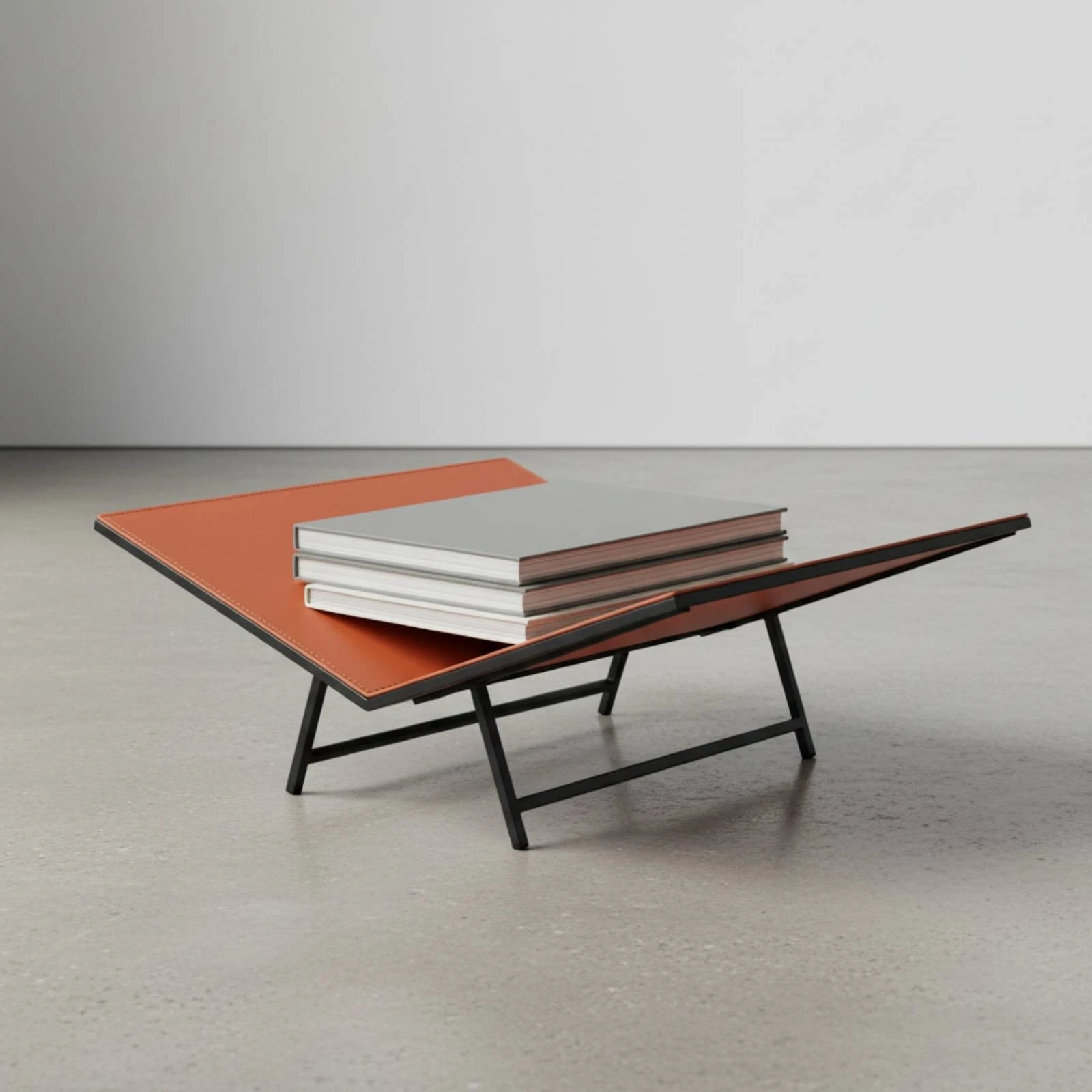 Book-Shaped Magazine Rack Leather-Like Panels unfoldedBook Magazine Holder Home Decor Orange and Black Household Organizer
Book-Shaped Magazine Rack Leather-Like Panels unfoldedBook Magazine Holder Home Decor Orange and Black Household Organizer