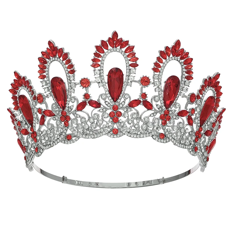 Elegant Baroque Royal Queen Diadem Big Crystal Bridal Crown Princess Tiaras Hight Pageant Large Crown Wedding Brides
Elegant Baroque Royal Queen Diadem Big Crystal Bridal Crown Princess Tiaras Hight Pageant Large Crown Wedding Brides