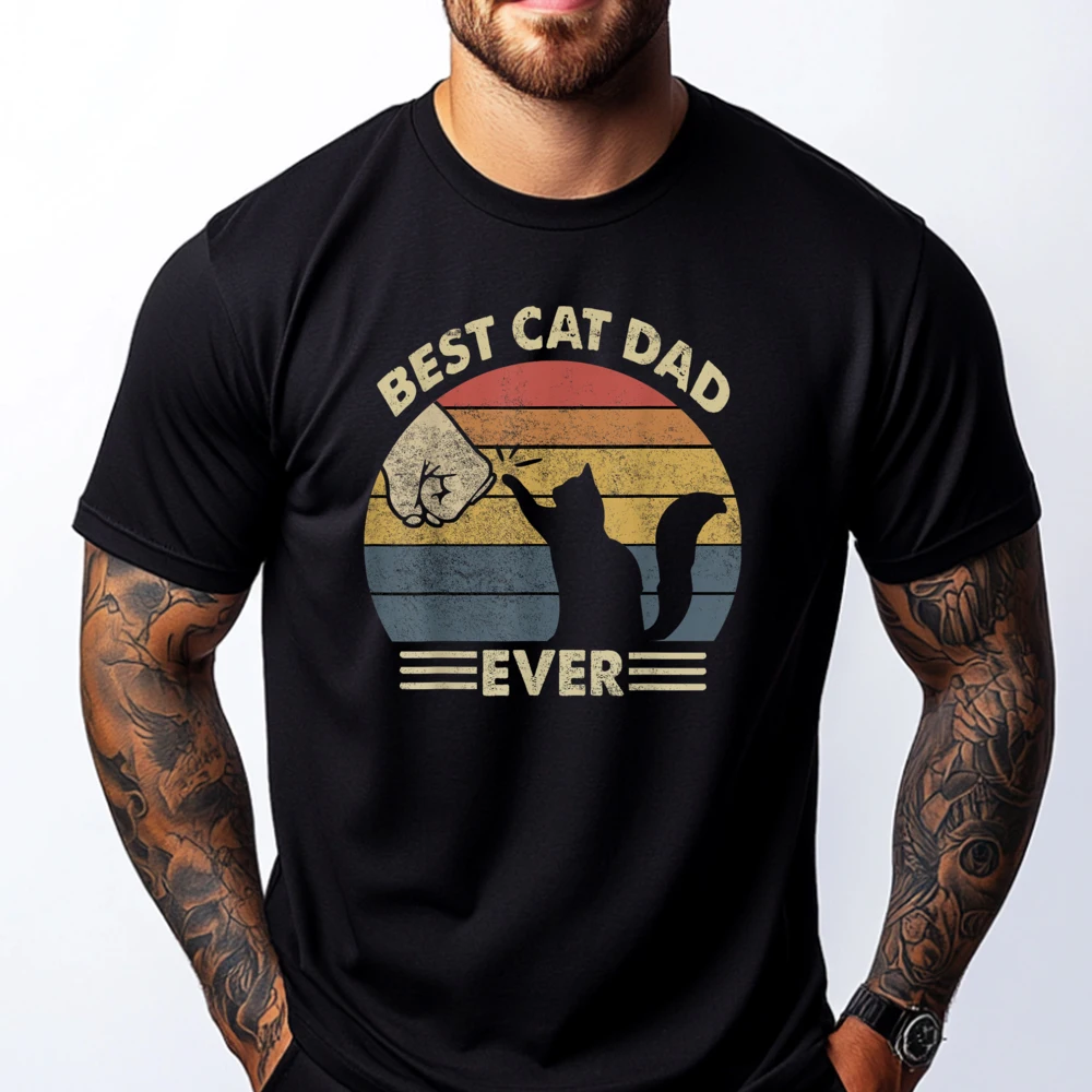 Cat-Shirt Men Best Cat Dad Ever Funny Dad T Shirt Men 100℅ Cotton Natural Men's Clothing 2025 Chinese Style
Cat-Shirt Men Best Cat Dad Ever Funny Dad T Shirt Men 100℅ Cotton Natural Men's Clothing 2025 Chinese Style