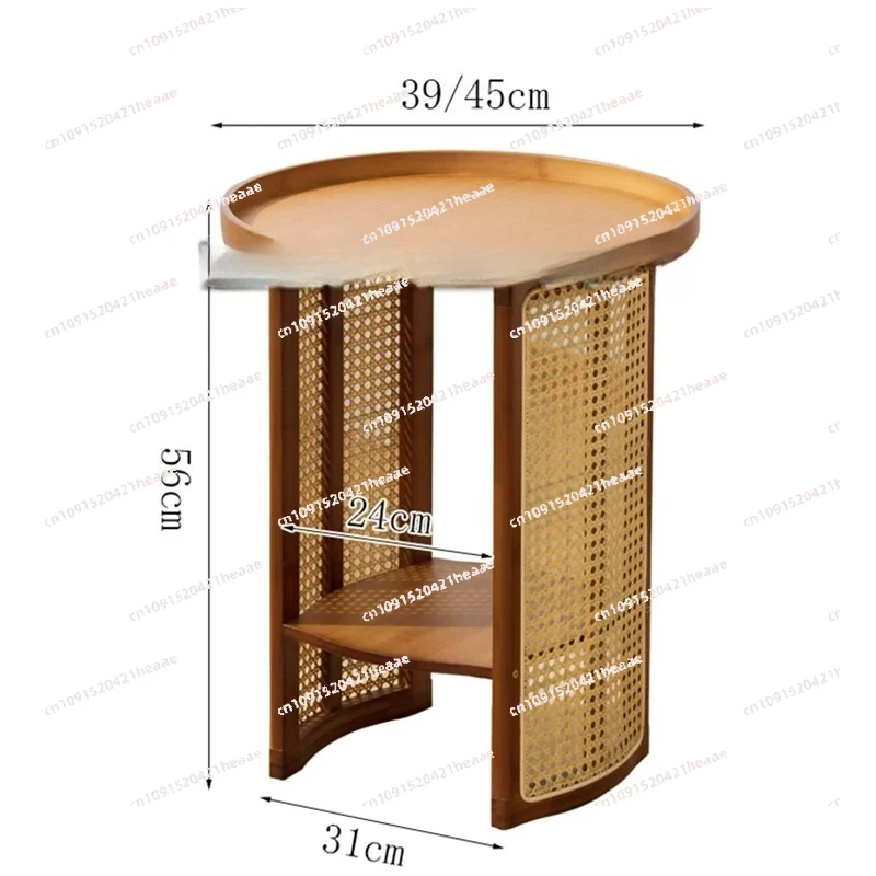 Suitable for Rattan Side Table Sofa Storage Corner Desk Small Round Coffee Table
Suitable for Rattan Side Table Sofa Storage Corner Desk Small Round Coffee Table