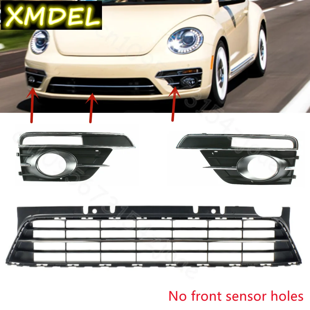 Подходит для VW Beetle 2017-2019, нижняя центральная решетка переднего бампера, комплект противотуманных фар
Подходит для VW Beetle 2017-2019, нижняя центральная решетка переднего бампера, комплект противотуманных фар