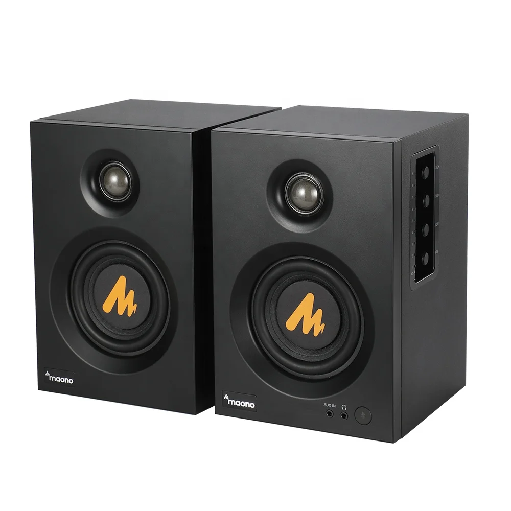 Maono Professional Studio Recording Monitor Speaker Stereo Audio Active Speaker Studio Monitor Sound Equipment Amplifier Speaker
Maono Professional Studio Recording Monitor Speaker Stereo Audio Active Speaker Studio Monitor Sound Equipment Amplifier Speaker