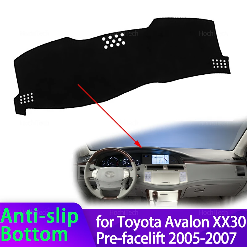 Dashboard Cover for Toyota Avalon XX30 2005 2006 2007 Anti-Slip Anti-dirty Mat Pad Sunshade Dashmat Protect Accessories
Dashboard Cover for Toyota Avalon XX30 2005 2006 2007 Anti-Slip Anti-dirty Mat Pad Sunshade Dashmat Protect Accessories
