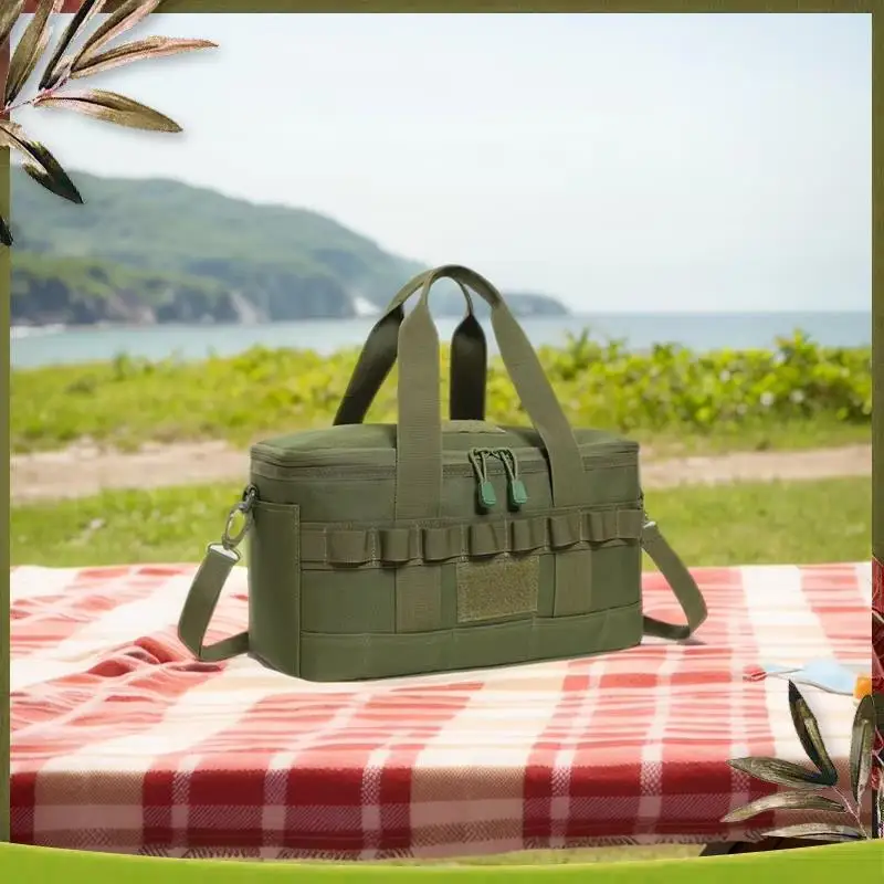 Reliable-Insulated Lunch Bag For Outdoor Activities,Thermal Cooler With Large Capacity,Ideal For Camping, Picnic And Work Trips
Reliable-Insulated Lunch Bag For Outdoor Activities,Thermal Cooler With Large Capacity,Ideal For Camping, Picnic And Work Trips