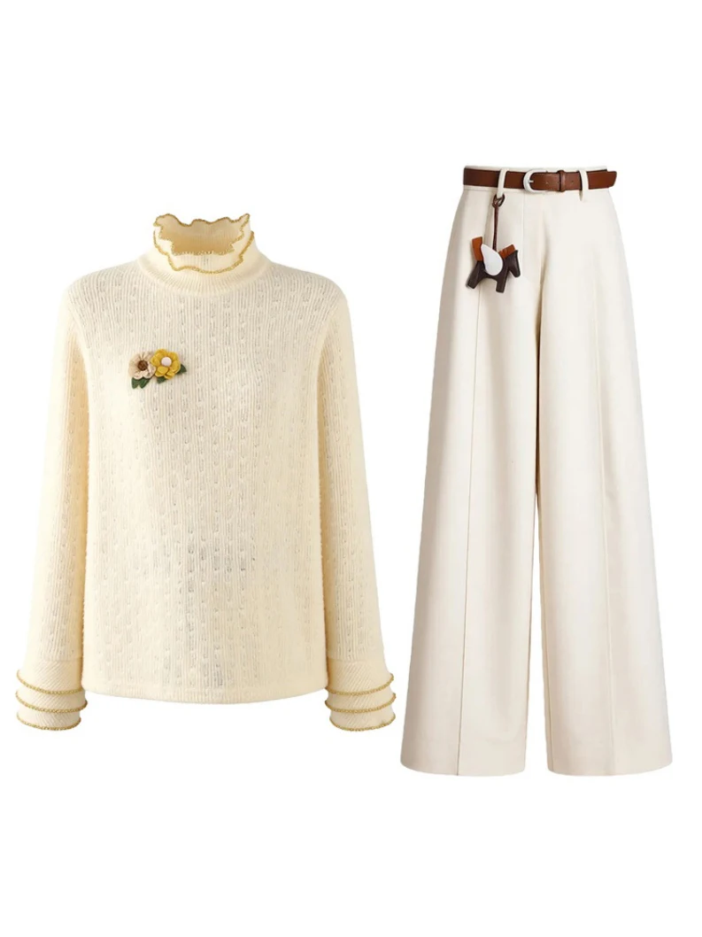 Антивозрастной трикотажный джемпер с воротником-стойкой и длинным рукавом в корейском стиле для женщин: модный, комфортный, средней мягкости, для повседневной носки
Антивозрастной трикотажный джемпер с воротником-стойкой и длинным рукавом в корейском стиле для женщин: модный, комфортный, средней мягкости, для повседневной носки