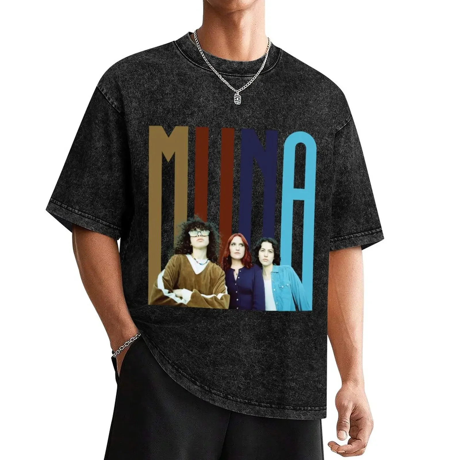 MUNA Band Members - Katie, Naomi & Josette T-Shirt blue archive oversized graphic tee black t shirts for men
MUNA Band Members - Katie, Naomi & Josette T-Shirt blue archive oversized graphic tee black t shirts for men