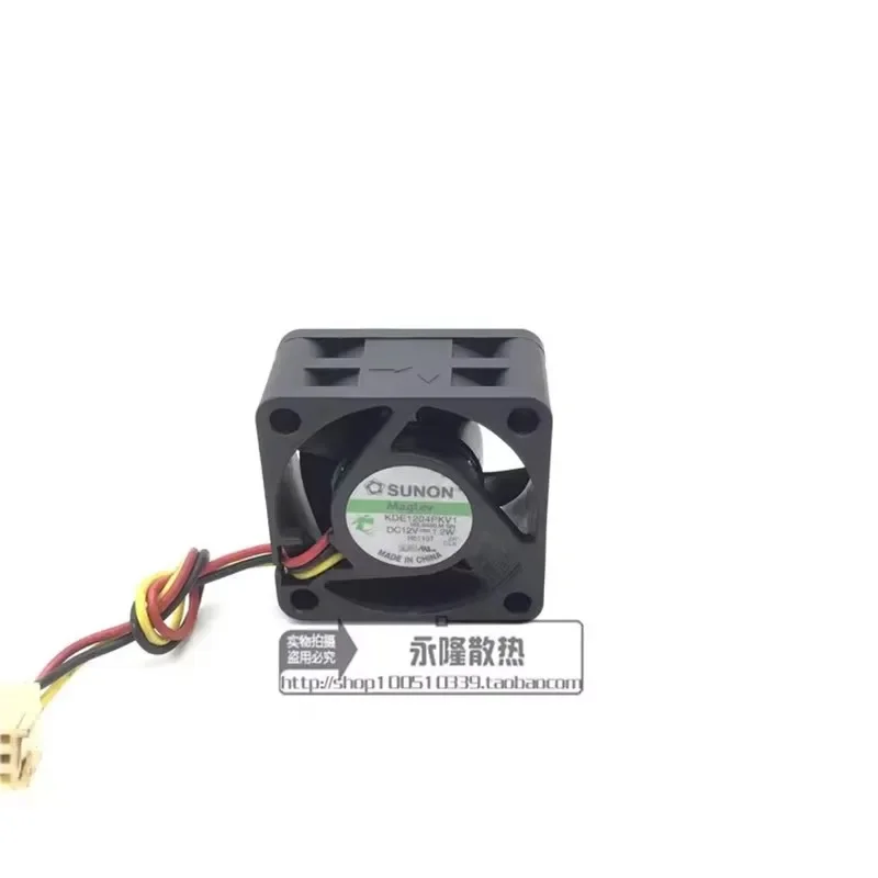 Original KDE1204PKV1 12V 1.2W 40 * 40 * 20MM 4CM 3-wire maglev switch power supply Cooling fan
Original KDE1204PKV1 12V 1.2W 40 * 40 * 20MM 4CM 3-wire maglev switch power supply Cooling fan