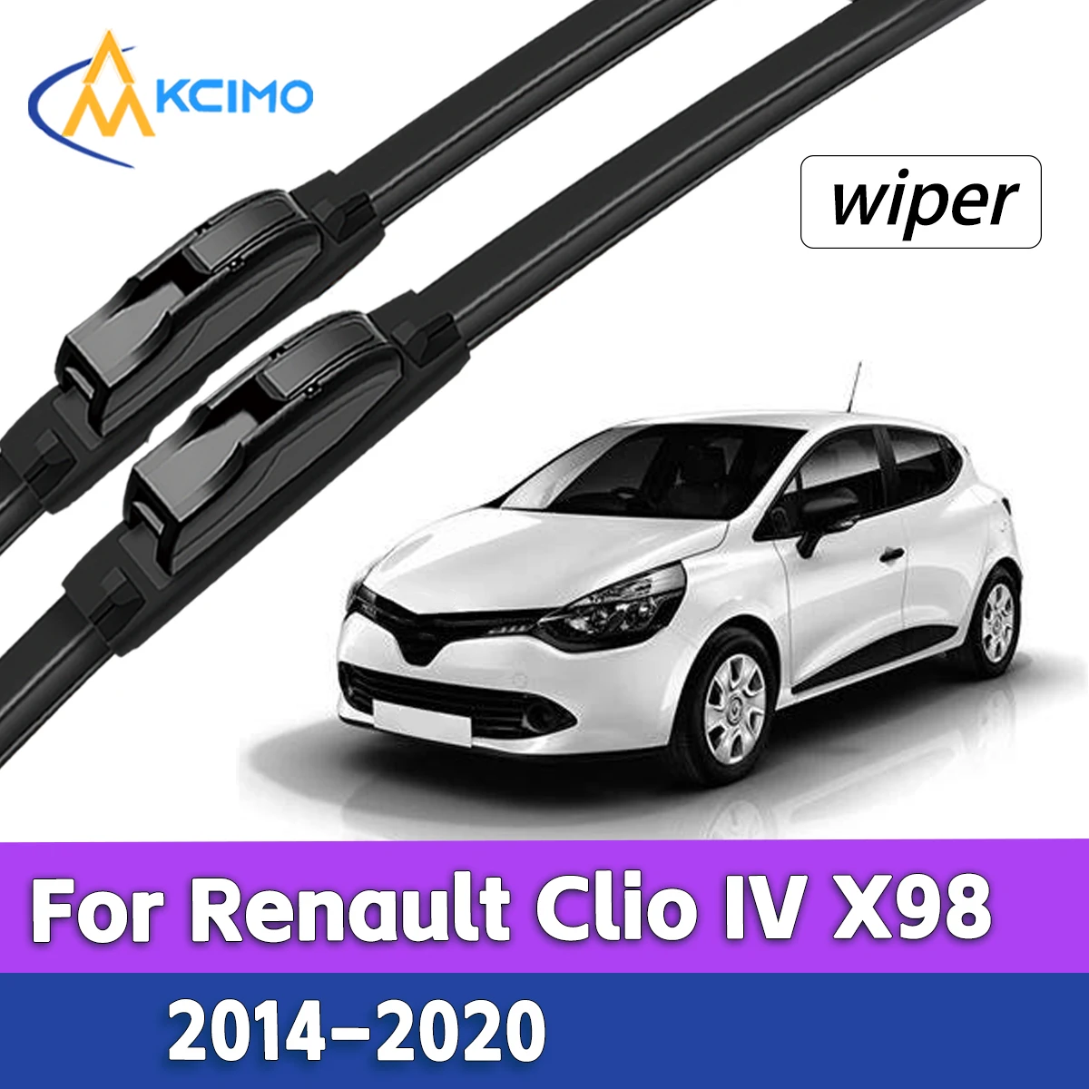 Front Windshield Wiper Blades For Renault Clio IV X98 2014–2020 All Weather Silent Streak Free Rubber Window Wiper Replacement
Front Windshield Wiper Blades For Renault Clio IV X98 2014–2020 All Weather Silent Streak Free Rubber Window Wiper Replacement