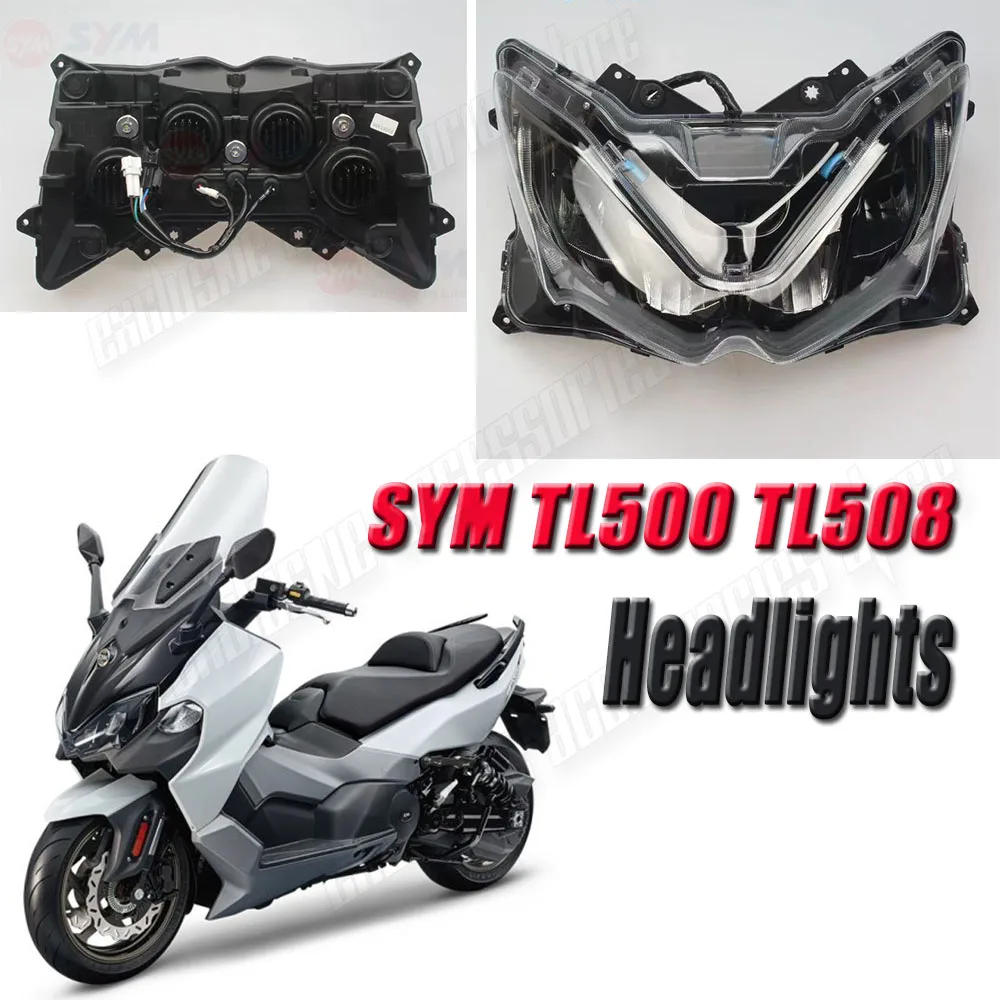 Headlamp Assembly for SYM TL500 TL508 500TL 508TL TL 500 508Headlamp Original Fit SYM TL500 TL508 Headlight assembly
Headlamp Assembly for SYM TL500 TL508 500TL 508TL TL 500 508Headlamp Original Fit SYM TL500 TL508 Headlight assembly