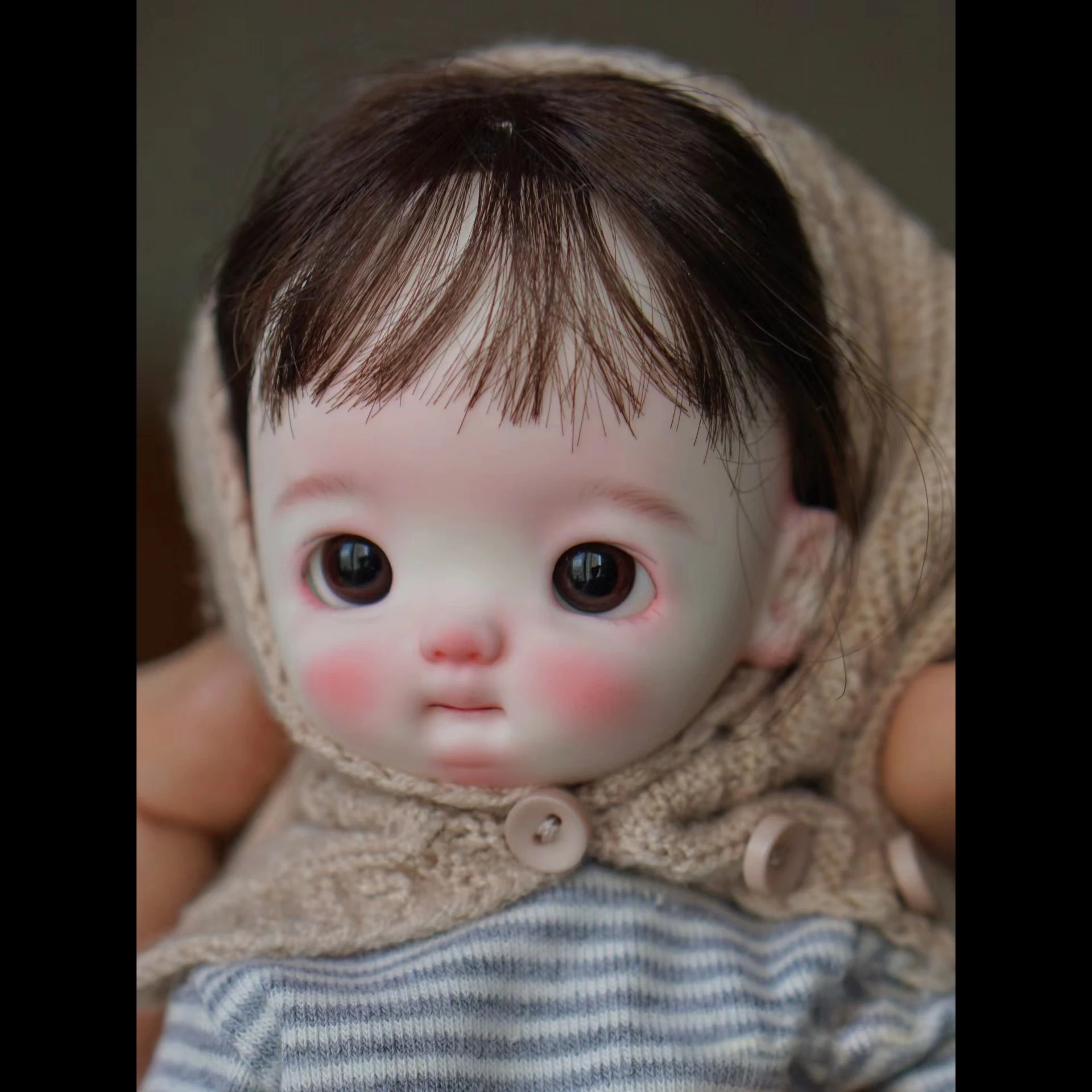 New 1/6 BJD Doll Big Head Resin Material Lovely No Makeup For Girl Doll Toys Gifts
New 1/6 BJD Doll Big Head Resin Material Lovely No Makeup For Girl Doll Toys Gifts