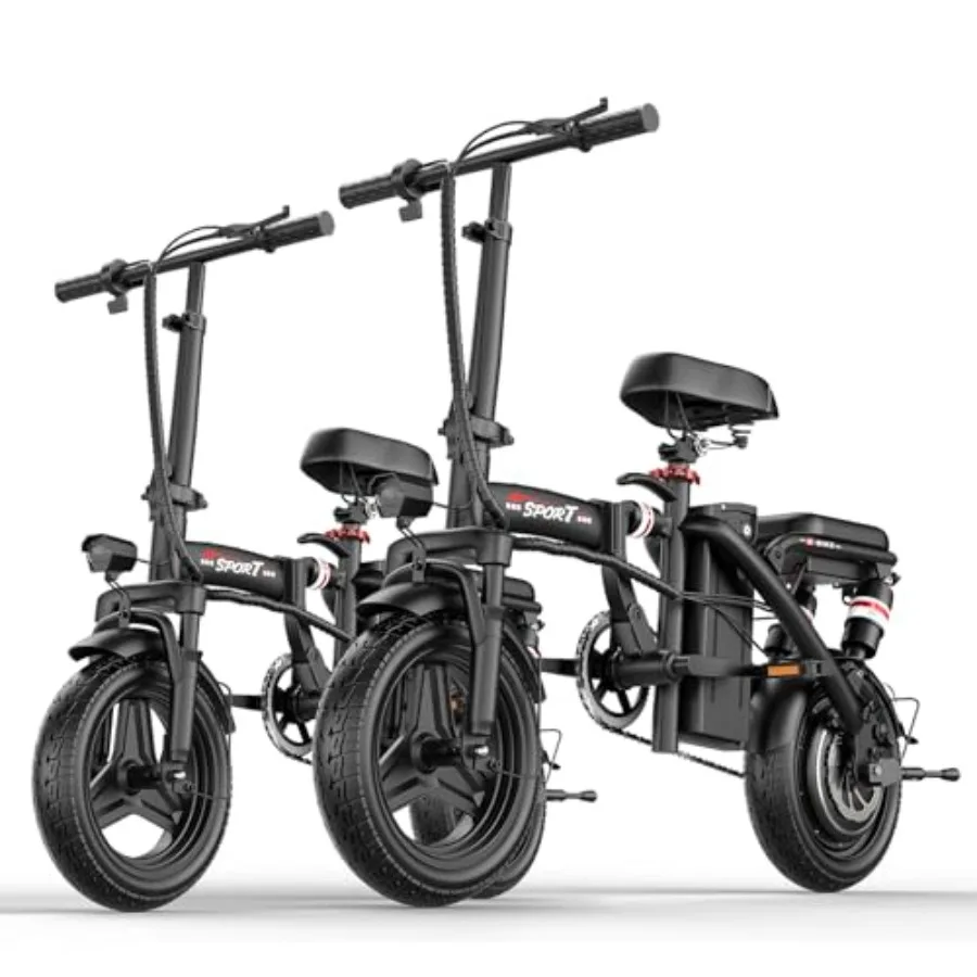 Foldable Electric Bike for Adults Teens: 1200W Peak Motor 25 MPH 45 Miles PAS Range Dual Suspension 14 Tires 3-Speed Modes Comp
Foldable Electric Bike for Adults Teens: 1200W Peak Motor 25 MPH 45 Miles PAS Range Dual Suspension 14 Tires 3-Speed Modes Comp