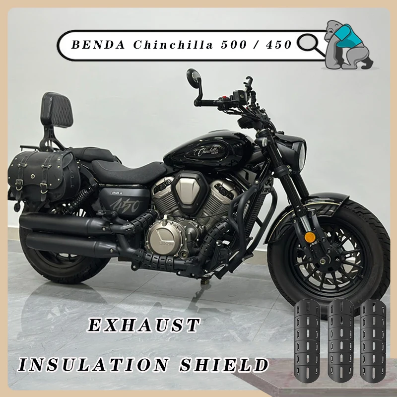 Motorcycle Exhaust Pipe Protector Heat Shield Cover Guard Anti-scalding Cover For BENDA Chinchilla 500 / 450 NAPOLEON BOB 500
Motorcycle Exhaust Pipe Protector Heat Shield Cover Guard Anti-scalding Cover For BENDA Chinchilla 500 / 450 NAPOLEON BOB 500