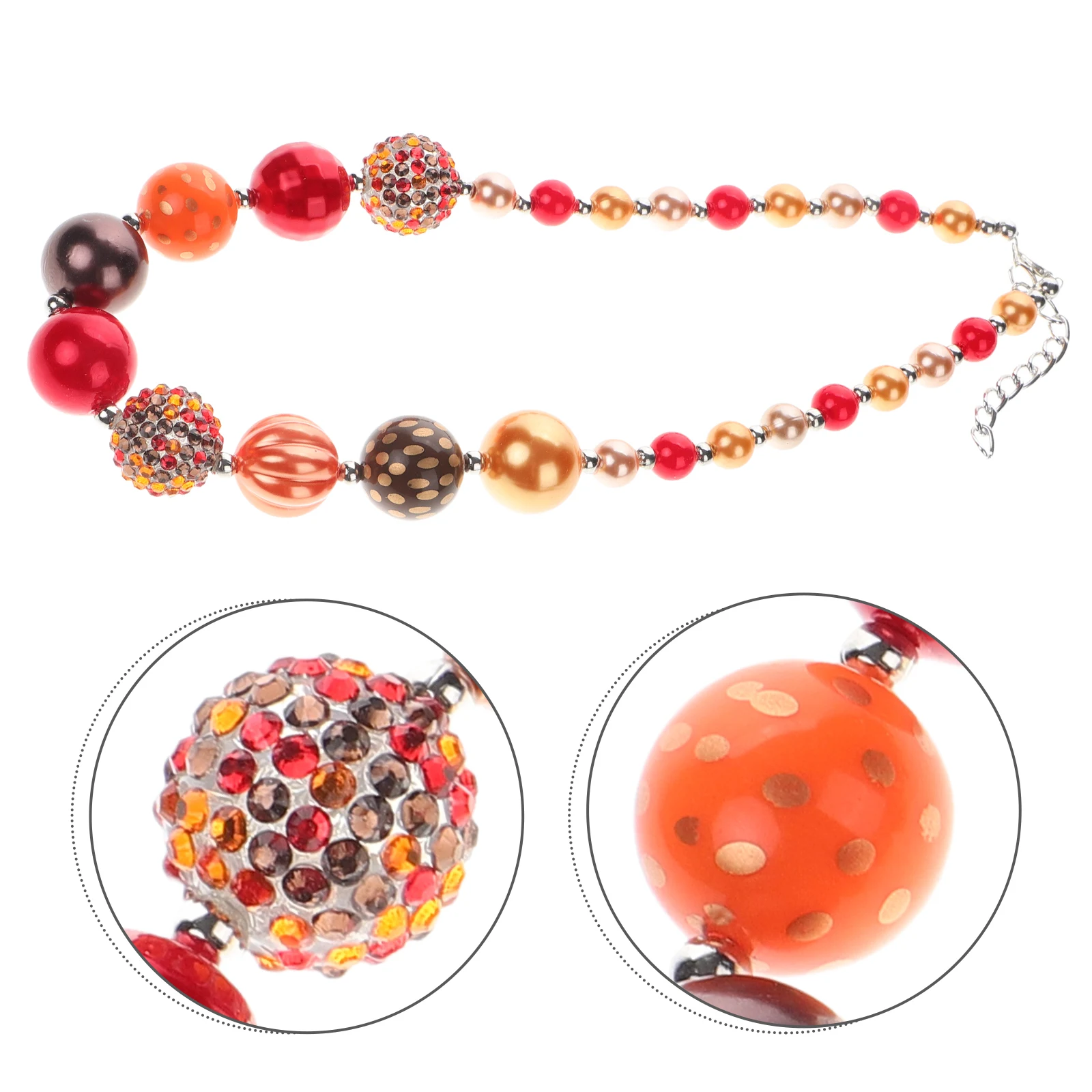 Children's Necklace Fall Turkey Color Adjustable Acrylic Kids Necklace for Girls Holiday Toddler Accessories Jewelry
Children's Necklace Fall Turkey Color Adjustable Acrylic Kids Necklace for Girls Holiday Toddler Accessories Jewelry