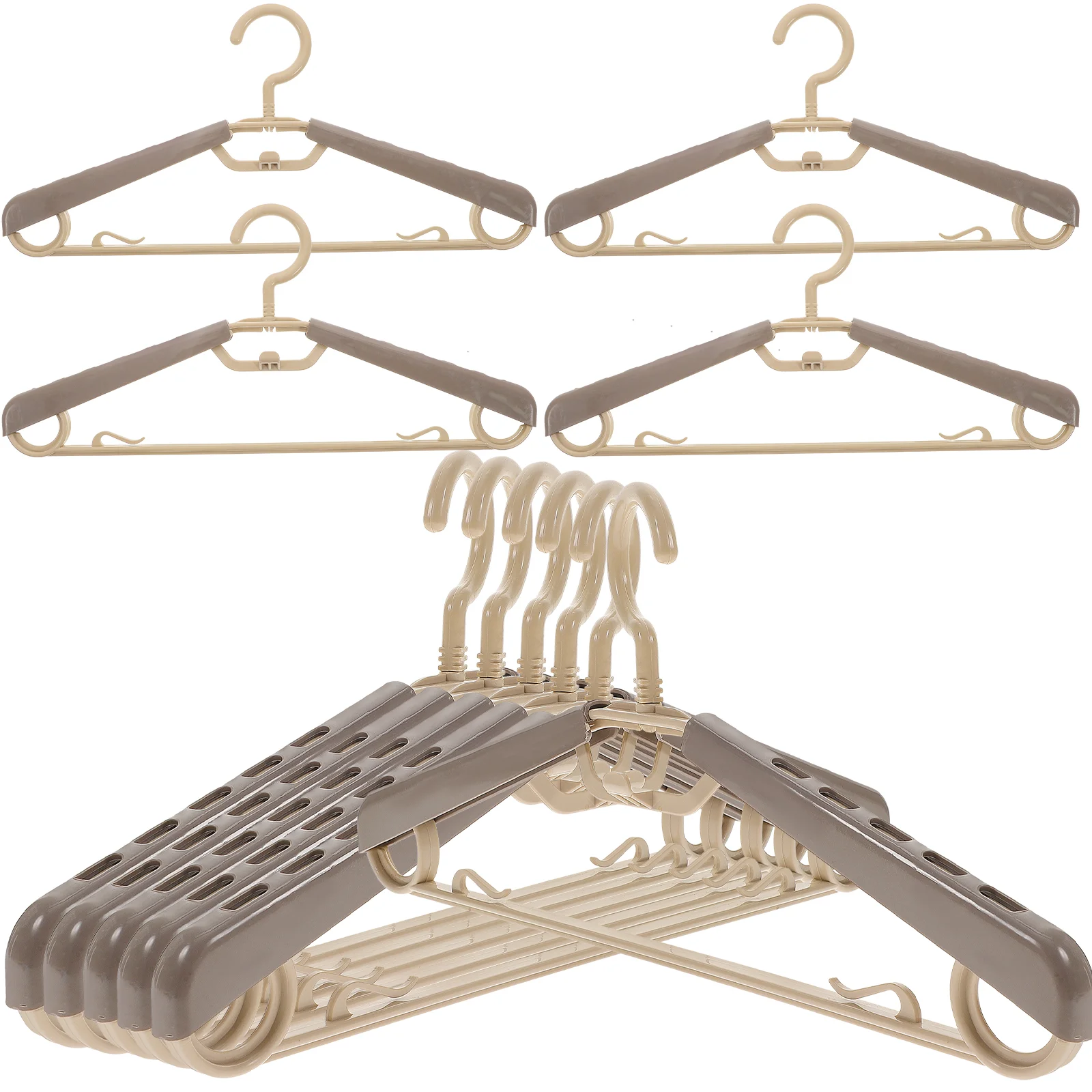 10 Pcs Adjustable Hanger Velvet Baby Hangers Handles Clothes Drying Racks Filling Pants
10 Pcs Adjustable Hanger Velvet Baby Hangers Handles Clothes Drying Racks Filling Pants