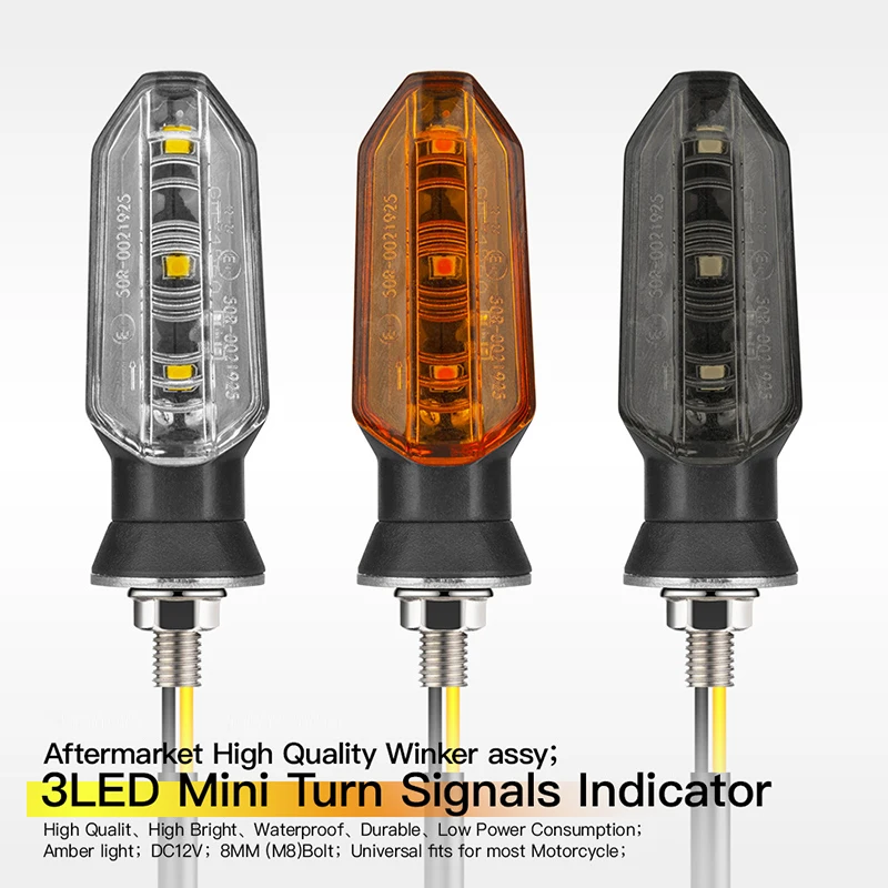 New Motorcycle Turn Signal Light Led Indicator Flash Light 12v Turn Signal Light Universal
New Motorcycle Turn Signal Light Led Indicator Flash Light 12v Turn Signal Light Universal