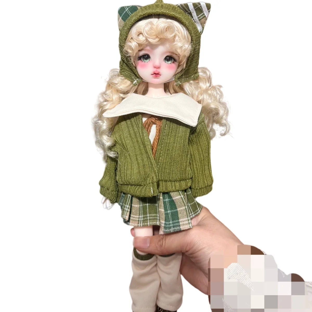YUTOTUE 30cm Height Doll DIY Toy Fashion 1/6 BJD Doll with Handmade Lifelike Face Makeup
YUTOTUE 30cm Height Doll DIY Toy Fashion 1/6 BJD Doll with Handmade Lifelike Face Makeup