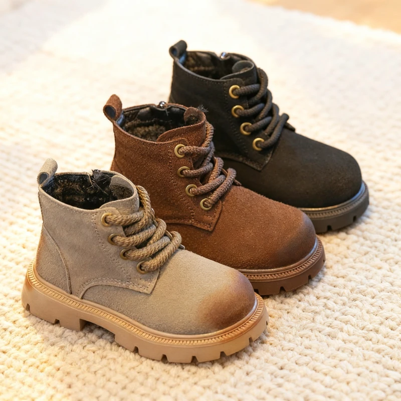 Качественные детские модные ботинки, зимние утолщенные противоскользящие теплые замшевые ботинки для мальчиков и девочек, детские высокие повседневные кроссовки
Качественные детские модные ботинки, зимние утолщенные противоскользящие теплые замшевые ботинки для мальчиков и девочек, детские высокие повседневные кроссовки