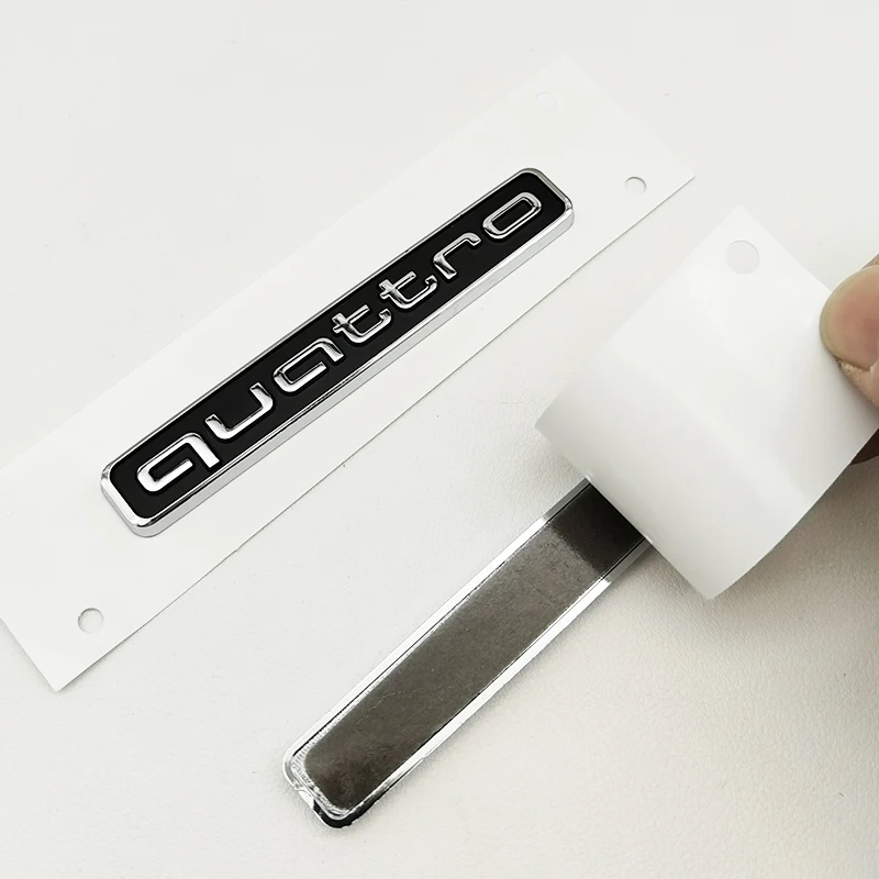 3D ABS Black Logo Quattro Emblem Decal Car Badge For Audi A3 A5 A4 A6 A7 A8 A1 A2 S3 S4 TT Q3 Q7 Q5 Quattro Sticker Accessories
3D ABS Black Logo Quattro Emblem Decal Car Badge For Audi A3 A5 A4 A6 A7 A8 A1 A2 S3 S4 TT Q3 Q7 Q5 Quattro Sticker Accessories