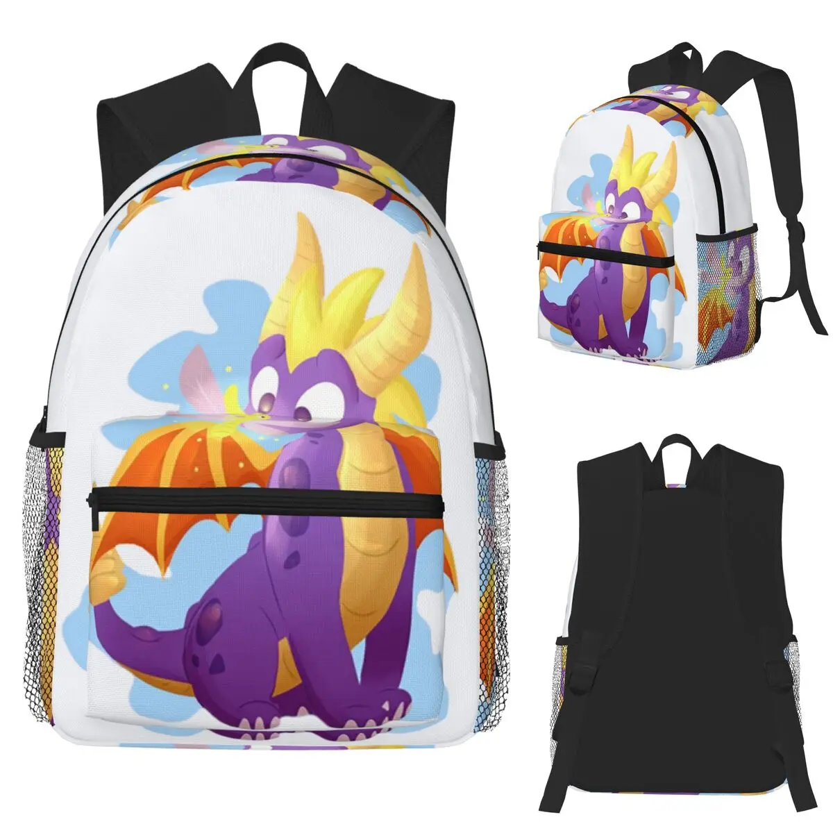 Студенческий рюкзак Ice Spyro, школьная сумка, походный дорожный рюкзак для мальчиков и девочек, сумка для книг, сумки на плечо
Студенческий рюкзак Ice Spyro, школьная сумка, походный дорожный рюкзак для мальчиков и девочек, сумка для книг, сумки на плечо