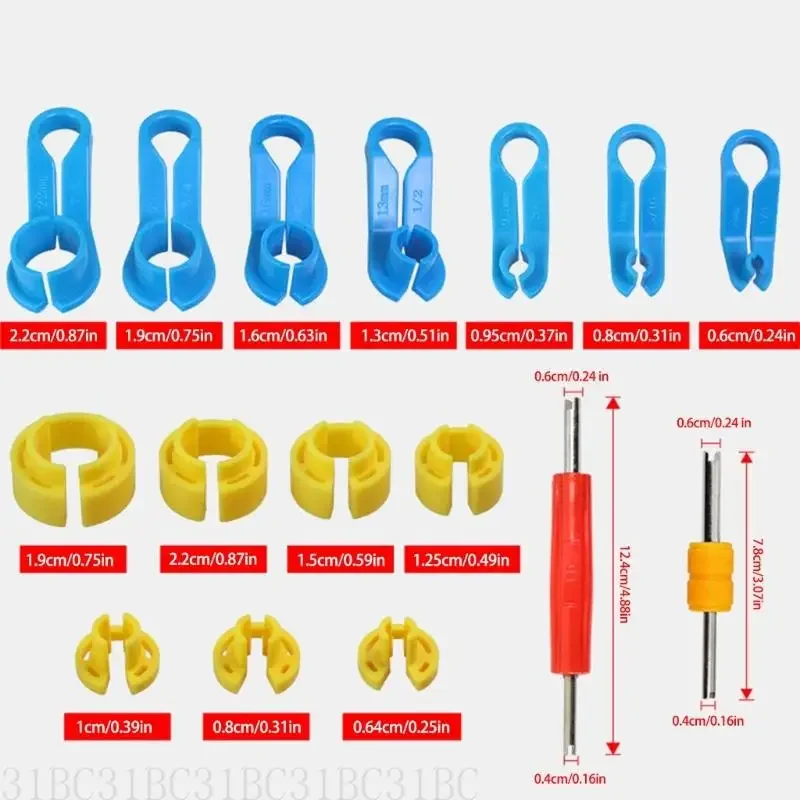 652F 1/4 3/8 5/8 3/4 7/8 5/16 Inch Remover Tool Oil Line Removal Tool Air Conditioner Hose Quick Disconnect Repair Tool
652F 1/4 3/8 5/8 3/4 7/8 5/16 Inch Remover Tool Oil Line Removal Tool Air Conditioner Hose Quick Disconnect Repair Tool