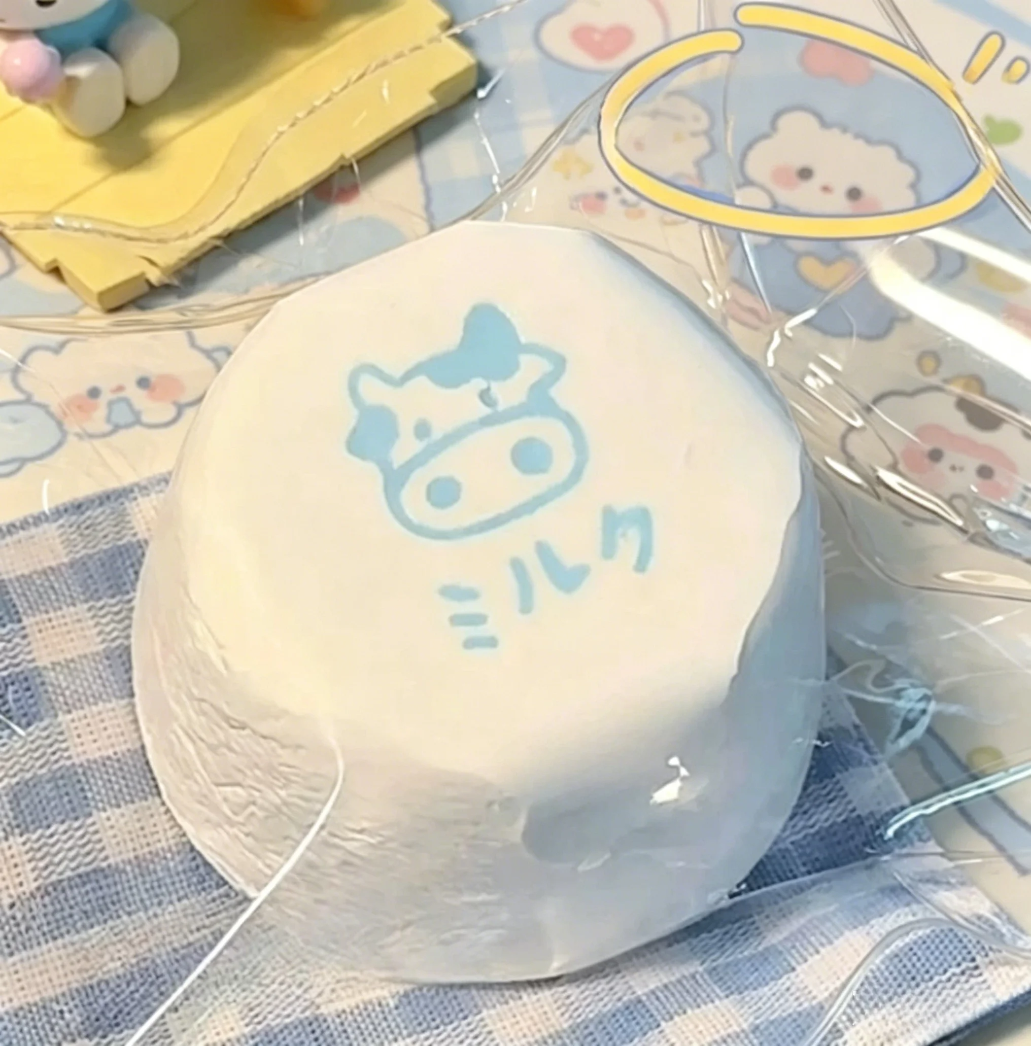 New Butter Texture Handmade Milk Cake Squishy Food Grade Silicone Soft Squeeze Cute Portable Fun Stress Relief Fidget Toy
New Butter Texture Handmade Milk Cake Squishy Food Grade Silicone Soft Squeeze Cute Portable Fun Stress Relief Fidget Toy