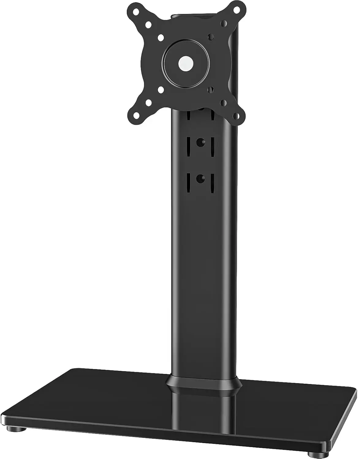 Monitor Stand Riser for 13-32 inch Screens, Height Adjustable, Swivel & Rotate, Holds 77lbs