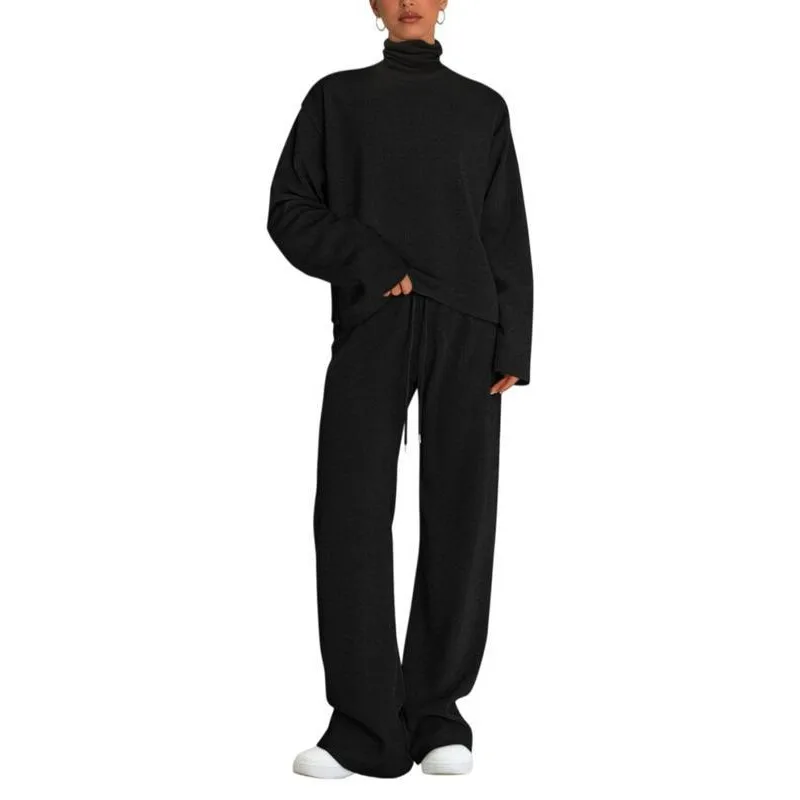Casual Long Pants Set Women's Fashion Ensemble Summer Season Comfortable Sve Pants Outfit Cross-Border European Style
Casual Long Pants Set Women's Fashion Ensemble Summer Season Comfortable Sve Pants Outfit Cross-Border European Style