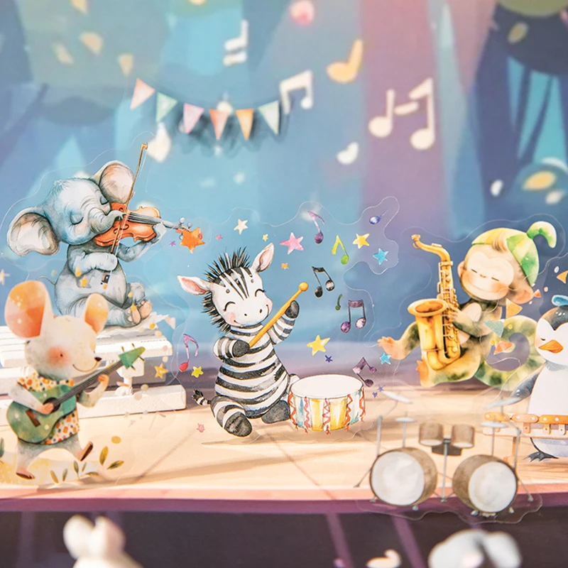 45 шт., концертная серия с животными, наклейки для домашних животных, справочник, коллаж, сделай сам, конверт, фоторамка, открытка, альбом, открытка для скрапбукинга
45 шт., концертная серия с животными, наклейки для домашних животных, справочник, коллаж, сделай сам, конверт, фоторамка, открытка, альбом, открытка для скрапбукинга