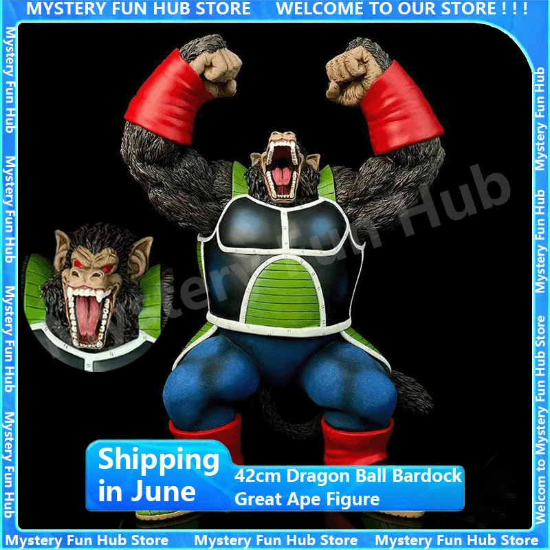 42cm Dragon Ball Bardock Great Ape Figure Anime Desktop Decor Statue Ornament Action Figurine Collectible Gk Model Birthday Toys
42cm Dragon Ball Bardock Great Ape Figure Anime Desktop Decor Statue Ornament Action Figurine Collectible Gk Model Birthday Toys